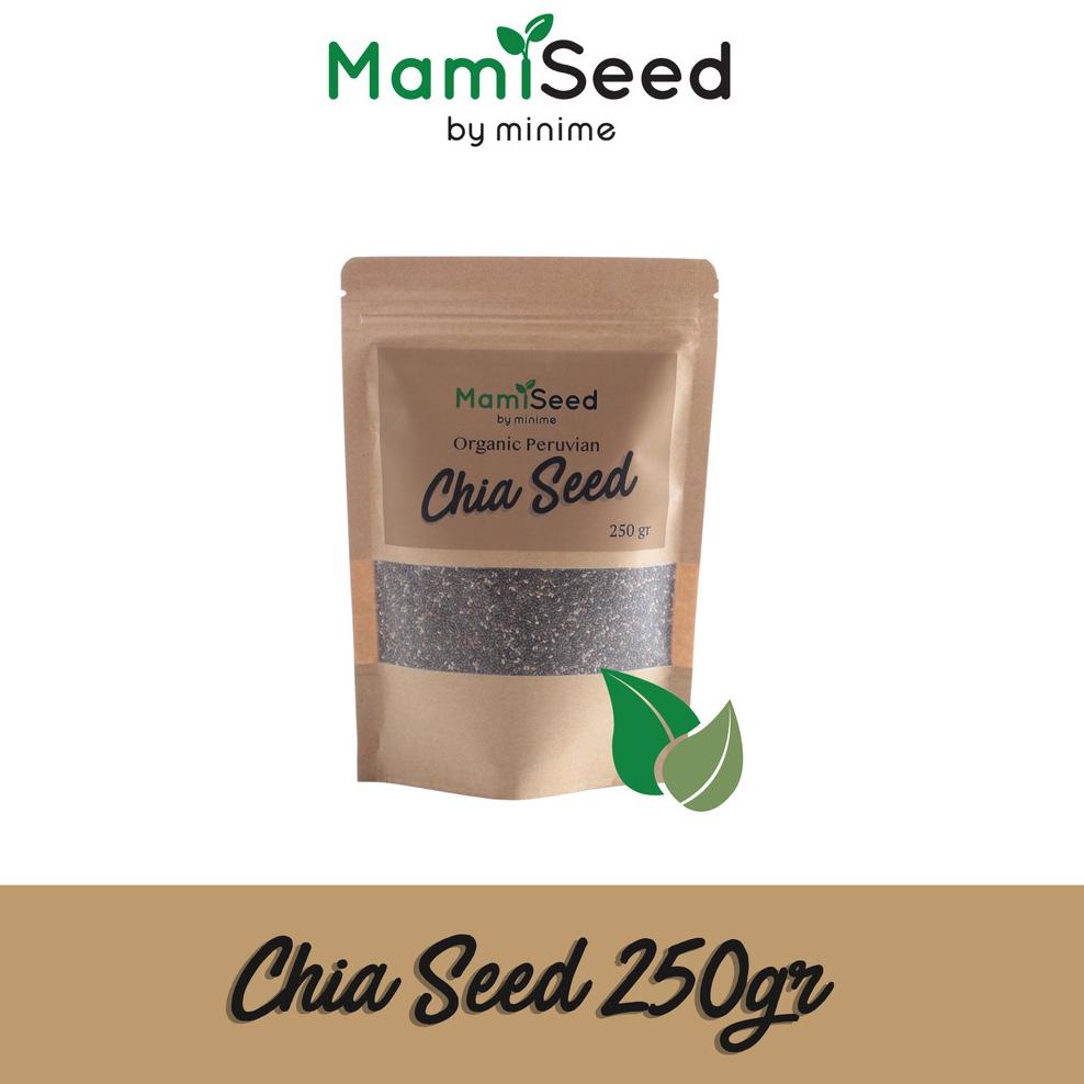 

zqt60 Mamiseed Black Organic Chia Seeds 250gr .,..,.,.,.