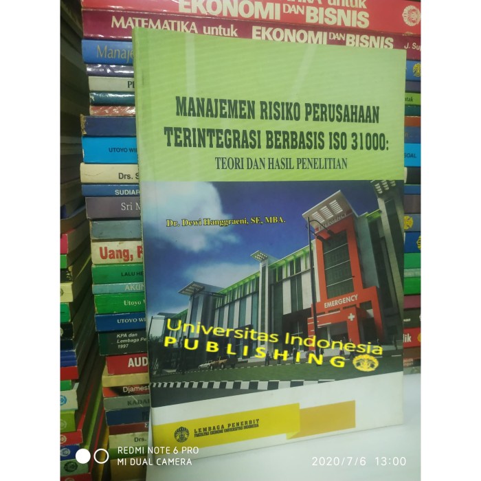 Manajemen Manajemen Risiko Perusahaan Terintegrasi Berbasis Iso 31000, Teori Dan