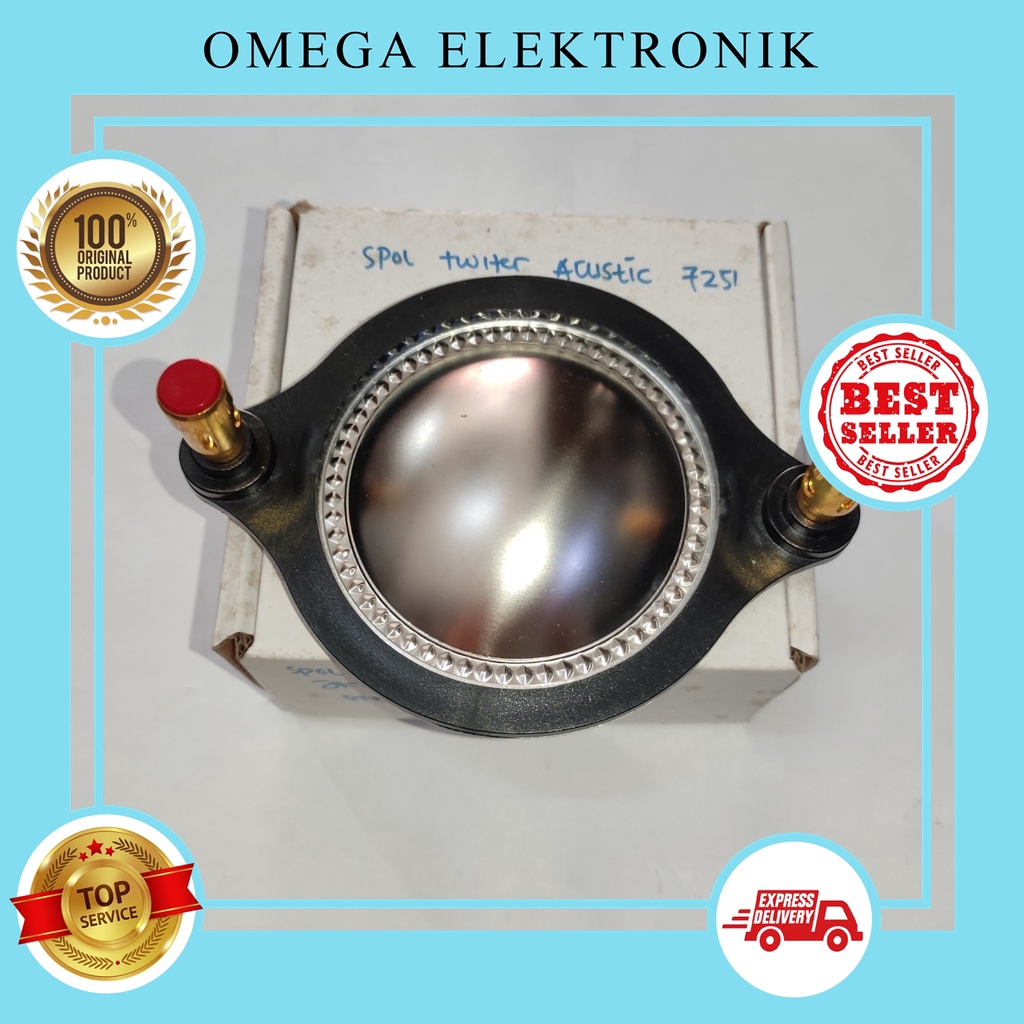 Spool Tweeter Acoustic 7251 Spul  twiter akustik 7251 original