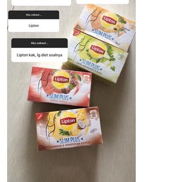 

➳ LIPTON SLIM PLUS ✈
