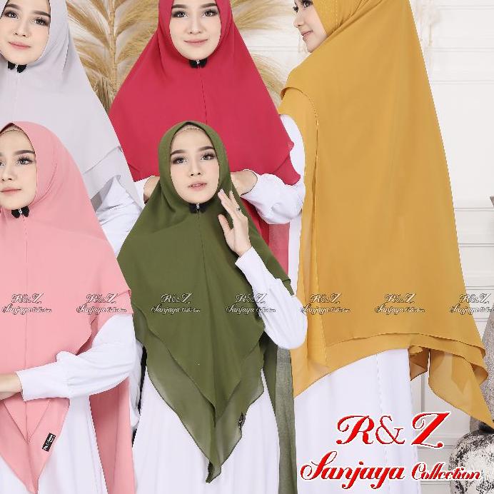 ● HIJAB KHIMAR TERBARU CERUTY 2 LAYER SAHLA JUMBO/KHIMAR 2 LAYER CERUTY SAHLA JUMBO/KERUDUNG KHIMAR 