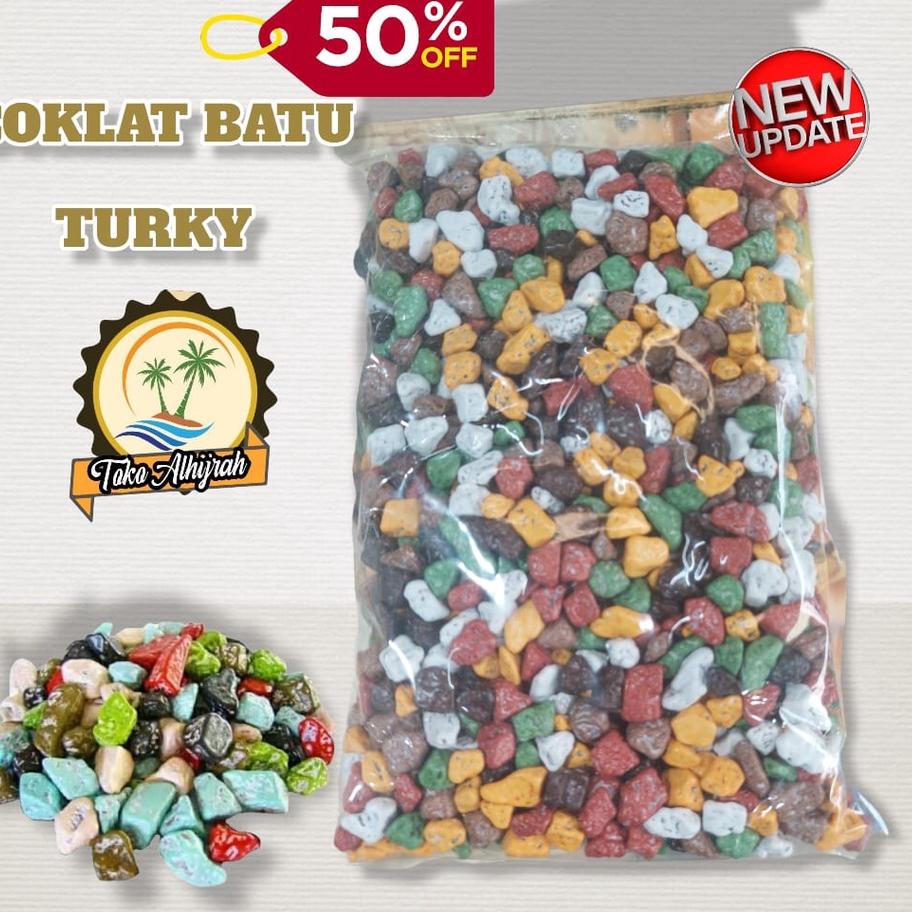 

✶ Coklat / cokelat batu krikil saudi / turky 1kg ✿