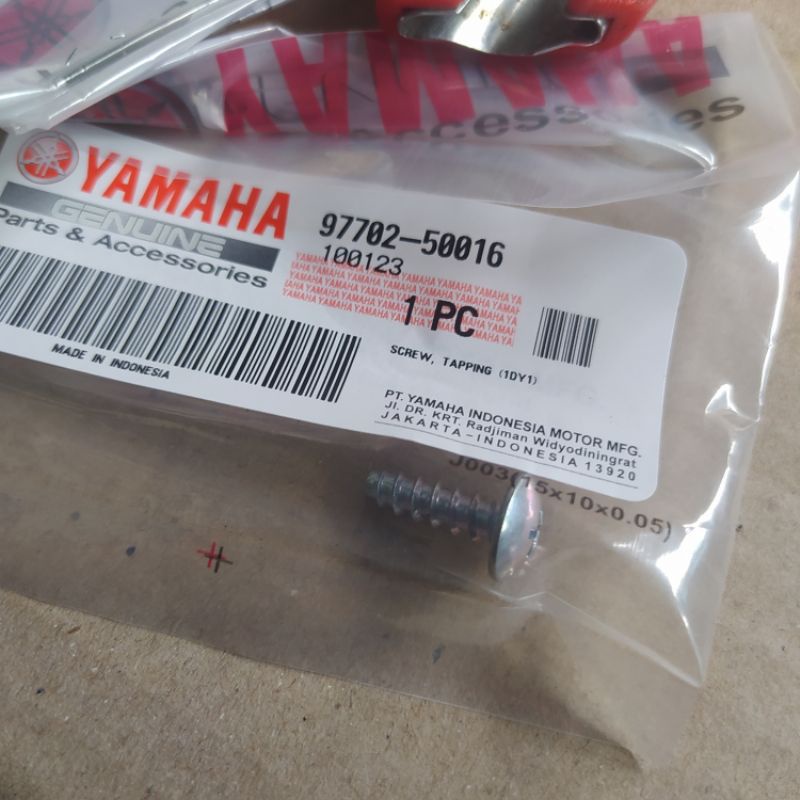 SCREW TRUSS HEAD TAPPING BAUT BODY ORI YAMAHA (1PC) 97707-50016