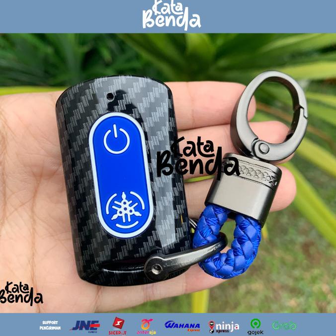 Cover Remote Carbon Yamaha Nmax Aerox Connected Kunci Xmax Keyless