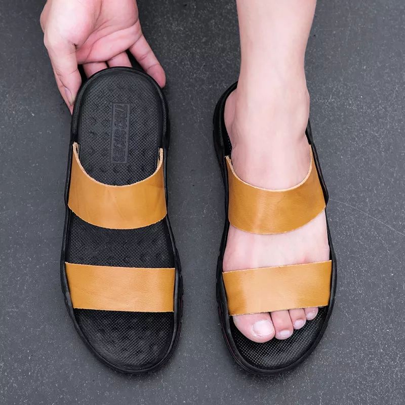 sandal pria casual zoymen ban dua polos