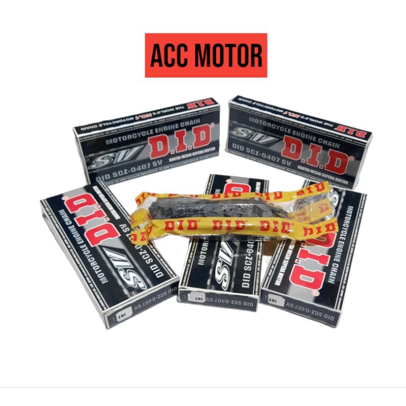 Rantai Keteng Kamprat Honda Tiger 4 Lapis 102 mata DID SCZ0407SV