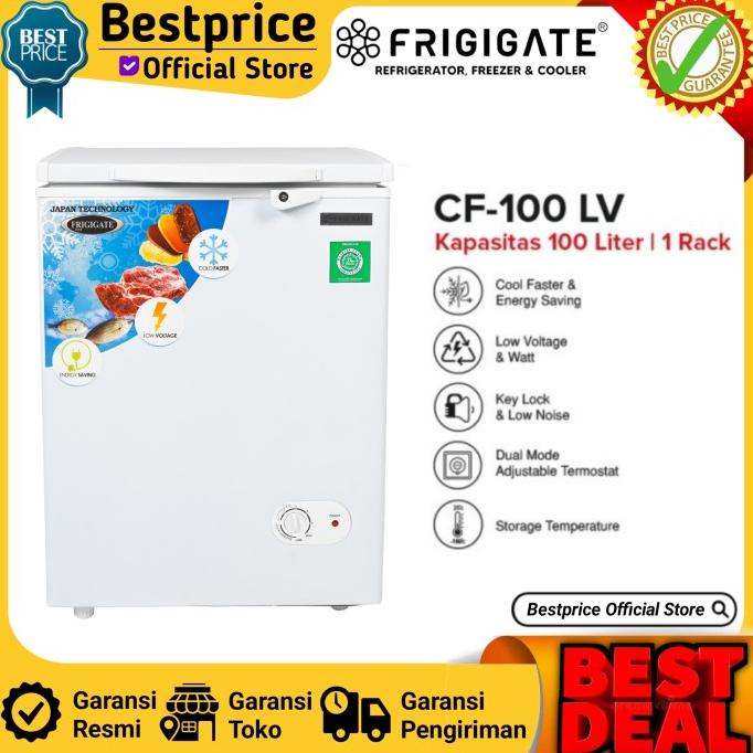 FRIGIGATE CHEST FREEZER 100 LITER F 100 LV FREEZER BOX LOW WATT