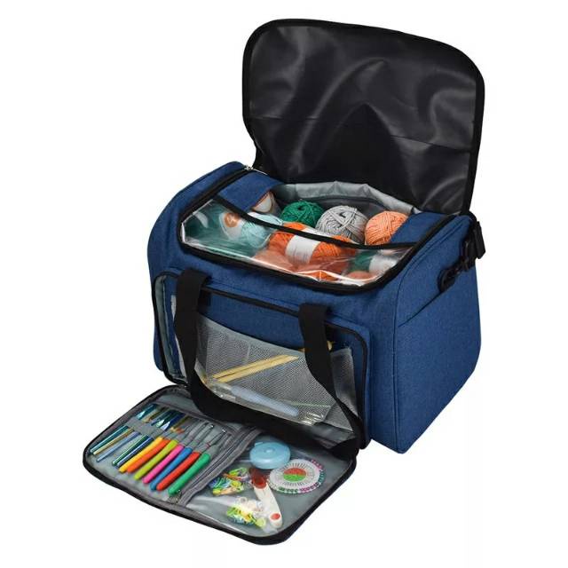 Tas perlengkapan rajut/ Yarn organizer bag/ storage bag T227