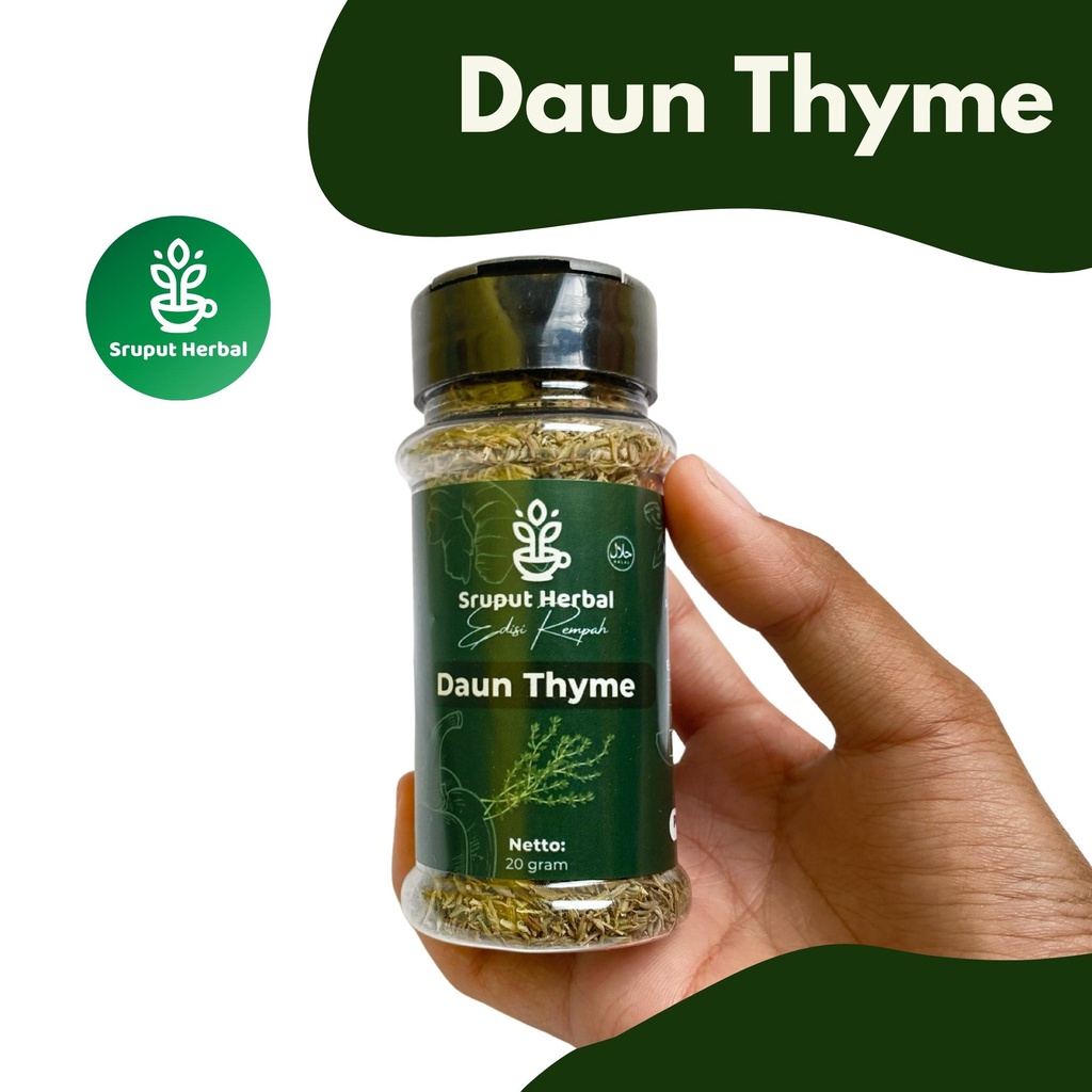 

SRUPUT HERBAL - Bumbu Premium Semua Varian (Botol) Daun Thyme