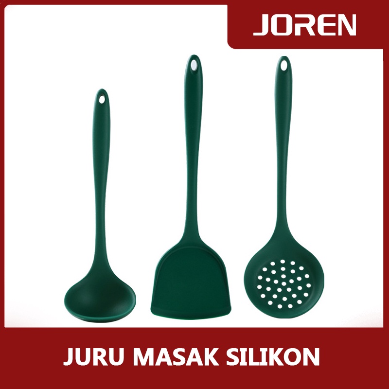 Spatula Silicone/Spatula masak/Peralatan Dapur/Sodet masak