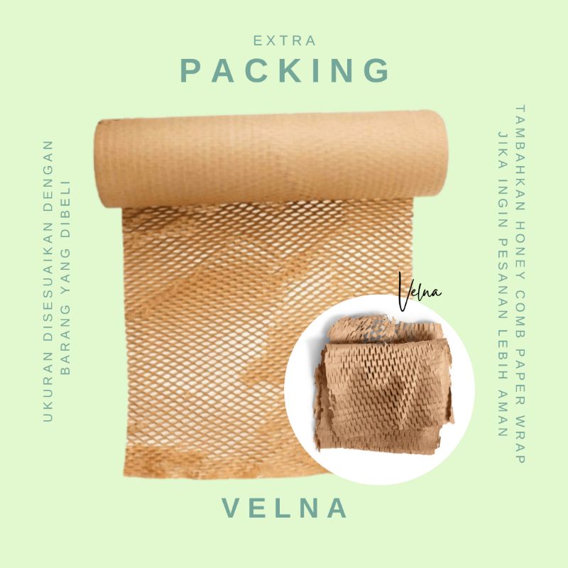 

Velna Extra Packing Honey Comb Paper Wrap