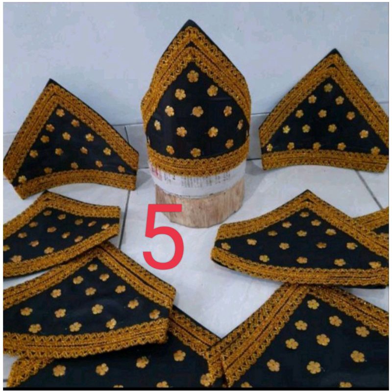 Topi adat aceh tari saman