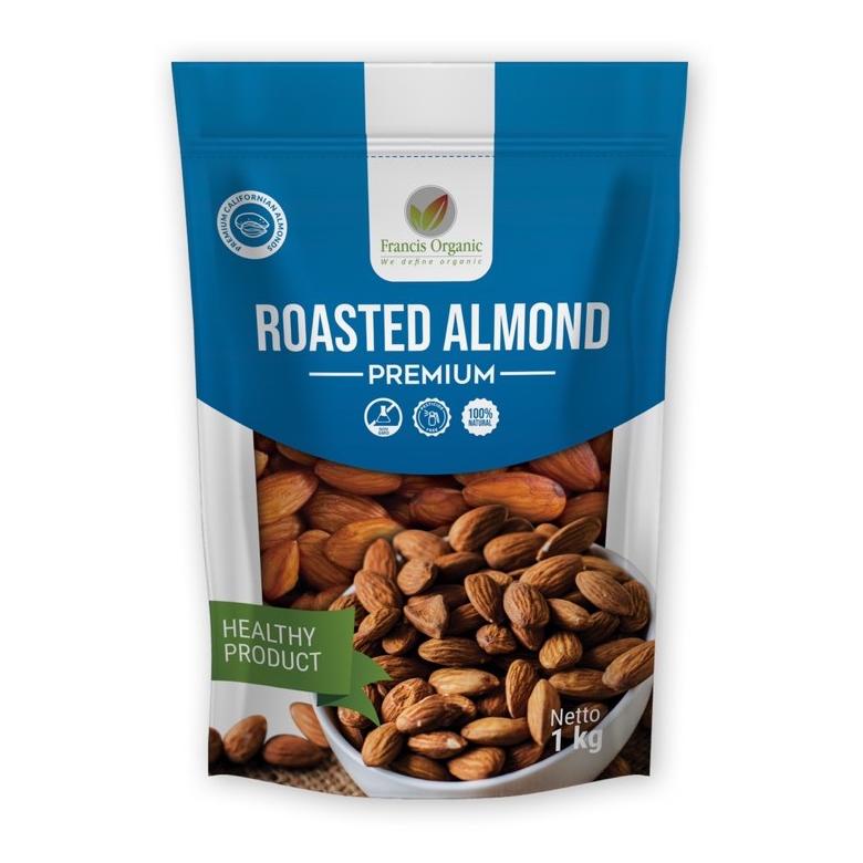 

vvp81 Kacang Almond Panggang Kupas 1kg / Roasted Almond 1kg .,.,.,..,
