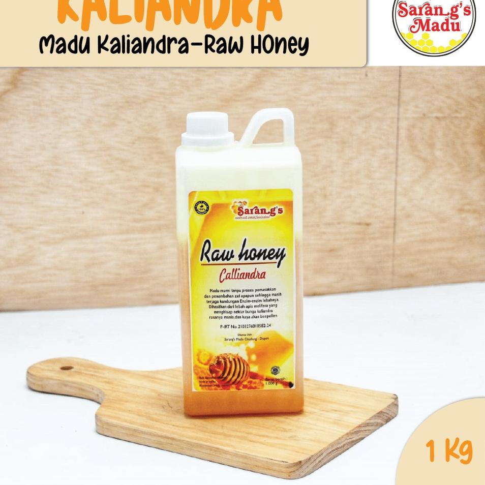 

✳ Asli Murni Kaliandra 1 kg Raw Honey original Uji Lab ☊