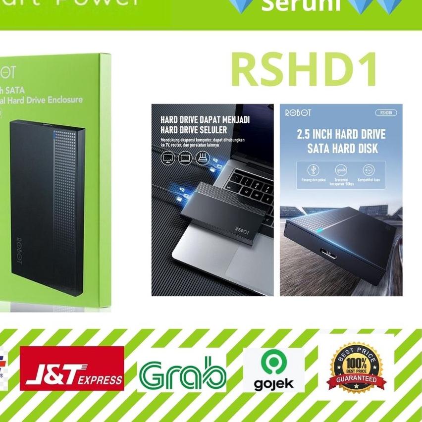 ➢ (SERUNI) Enclosure ROBOT 2.5 Inch Usb 3.0 RSHD10 ۩