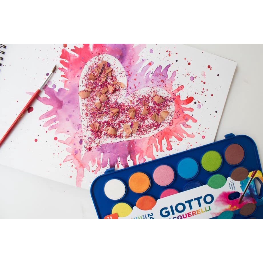 Giotto Watercolour Acquarelli Mini Set 12