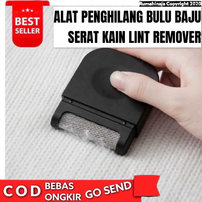 Alat Penghilang Bulu Baju Pakaian Serat Kain Lint Remover Portable