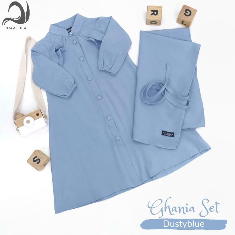 TERLARIS Nazima Gamis anak Ghania Set