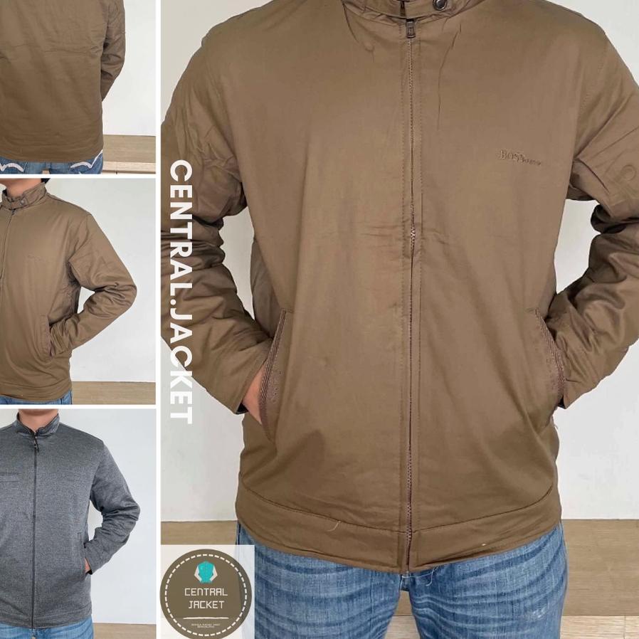 Baru JAKET BOSS BOLAK BALIK ORIGINAL IMPORT - JAKET JAS BOSS CLASSIC - JAKET PRIA FORMAL KERAH SHANG