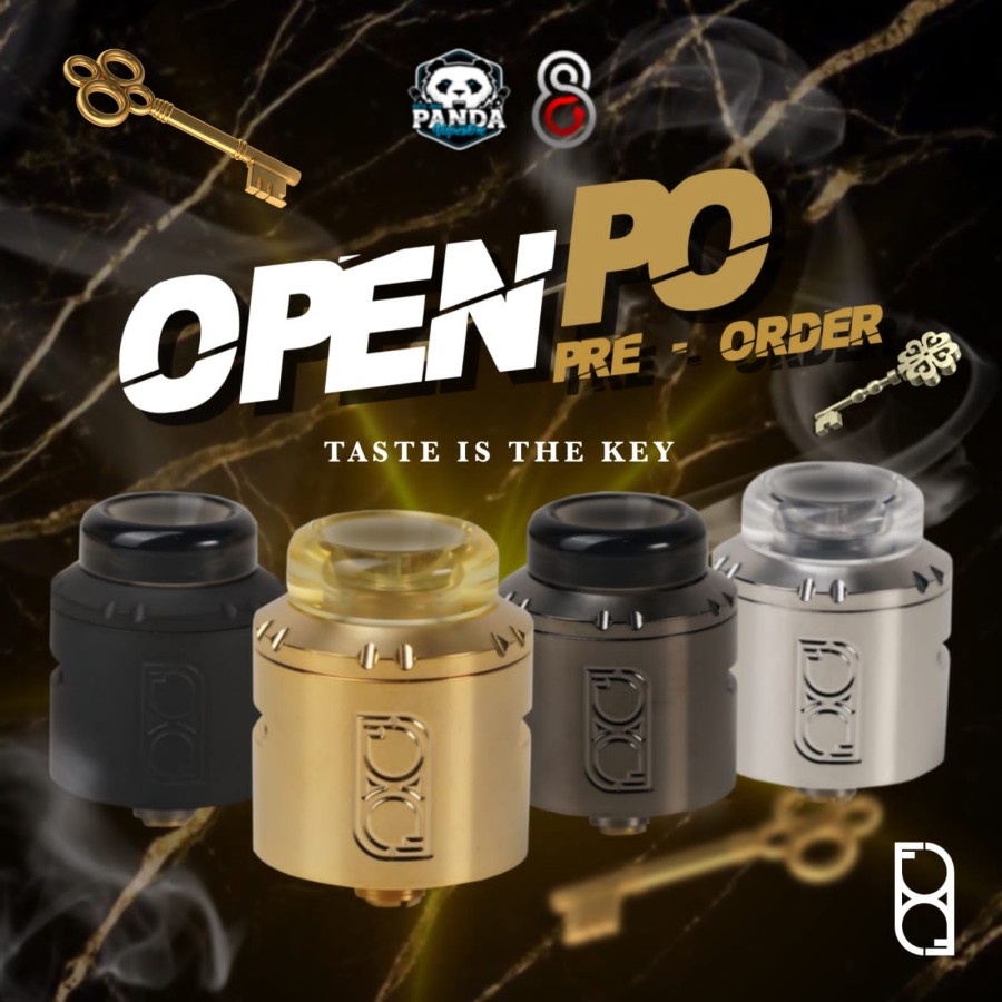 KEY RDA 24MM Dual AOriginal RDA KEY By 8Circle X Panda