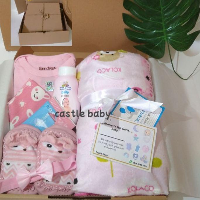 ☂ HAMPERS BABY NEW BORN 3 in 1 and  baby new born 7 in 1 |FREE DOUBLE BOX| 0-12 month ❈