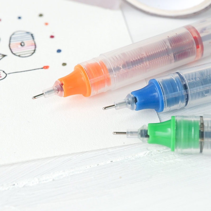 

Terlaris ✨ -Rainbow Retro Needle Point Pen Set 6pc- 2.2.23