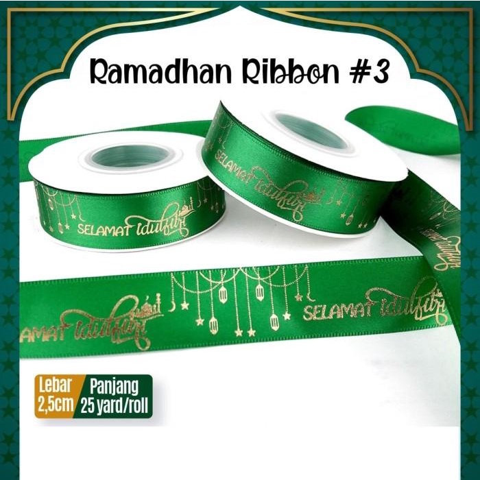 

Pita Idul Fitri Hijau Muda #3 Harga 1 Roll 25 Yard