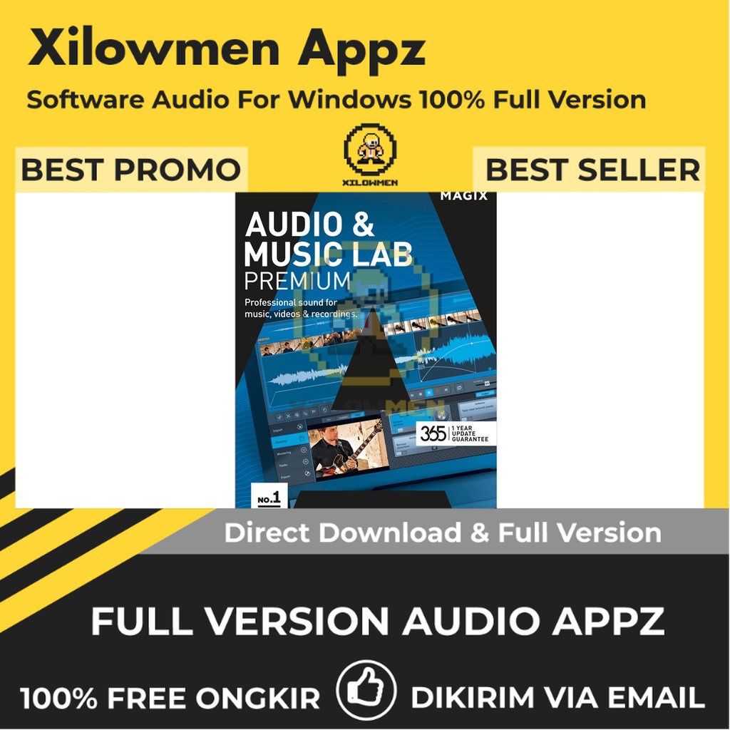 [Full Version] MAGIX Audio &amp; Music Lab 2017 Premium Pro Lifetime Audio Software WIN OS