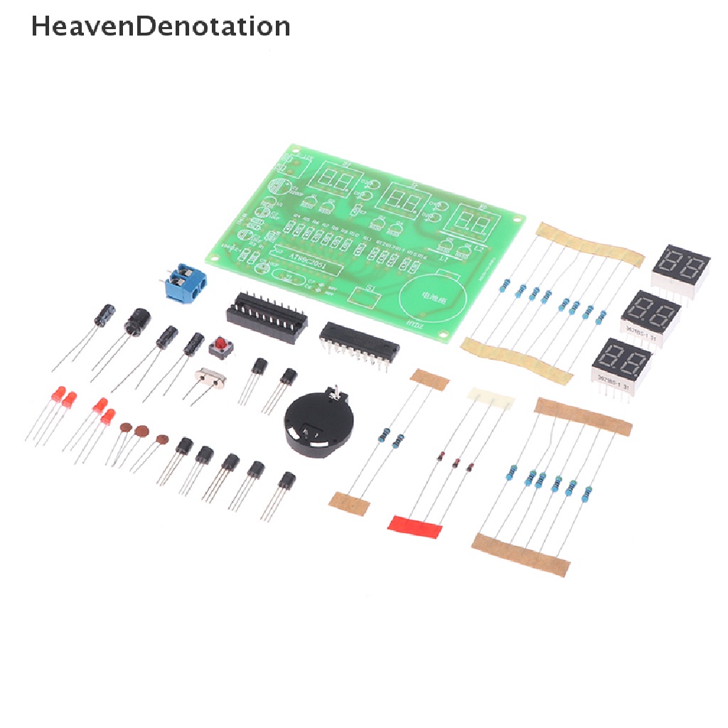 [HeavenDenotation] Jam Digital Elektronik Kit Display Suite Suku Cadang Modul Elektronik Dan Komponen HDV