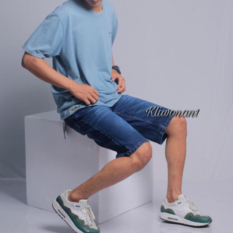 RECOMENDED CELANA JEANS PENDEK PRIA RIP