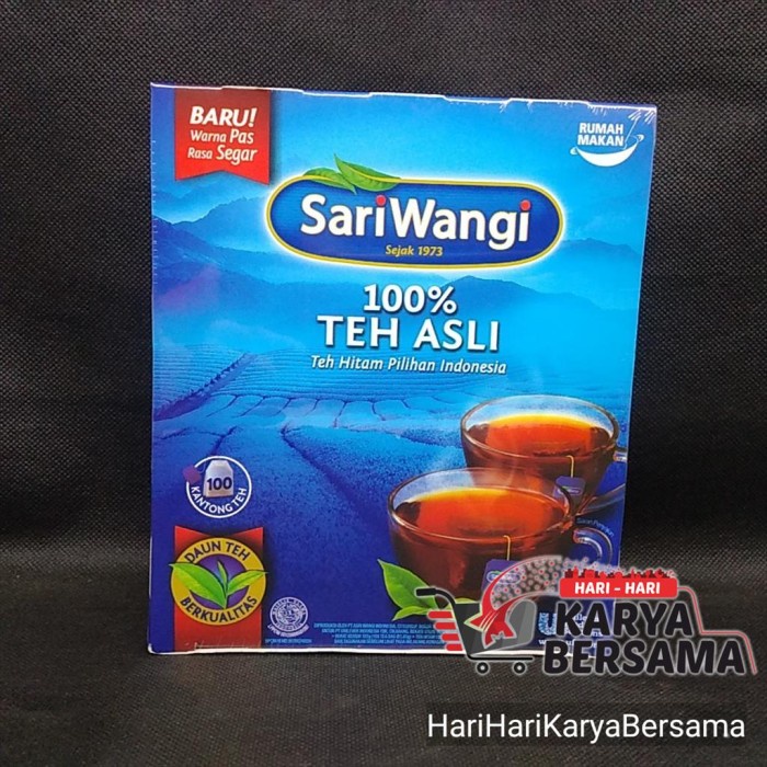 

SARIWANGI TEH ASLI BOX 100`S X 1.85GR