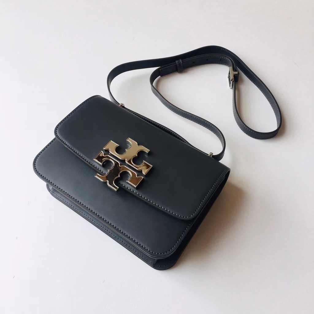 Original 2023 New (with box) TB Lady‘s  Counter Latest Eleanor Series Genuine Leather Shoulder Bag M