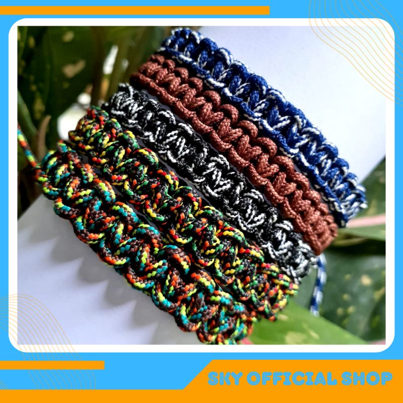 Gelang Prusik Cobra Adjustable Perusik Gunung Cocok Untuk Pria Dan Wanita