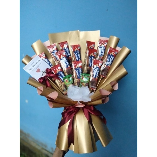 

buket snack coklat
