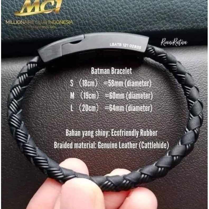 Gelang Batman mci gelang kesehatan mci gelang mci gelang anti radiasi mci original
