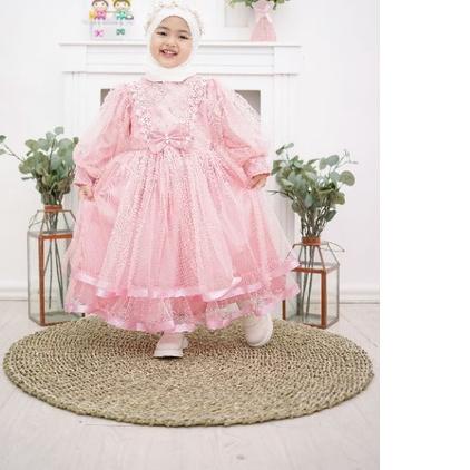 ♫ gamis anak perempuan/gaun anak perempuan/gamis anak brukat ✥