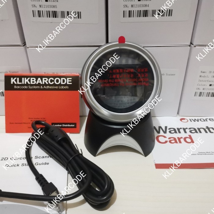 2D BARCODE SCANNER IWARE MINION - QR CODE - PDF - USB