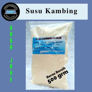 

susu kambing rasa jahe 500gr kemasan plastik