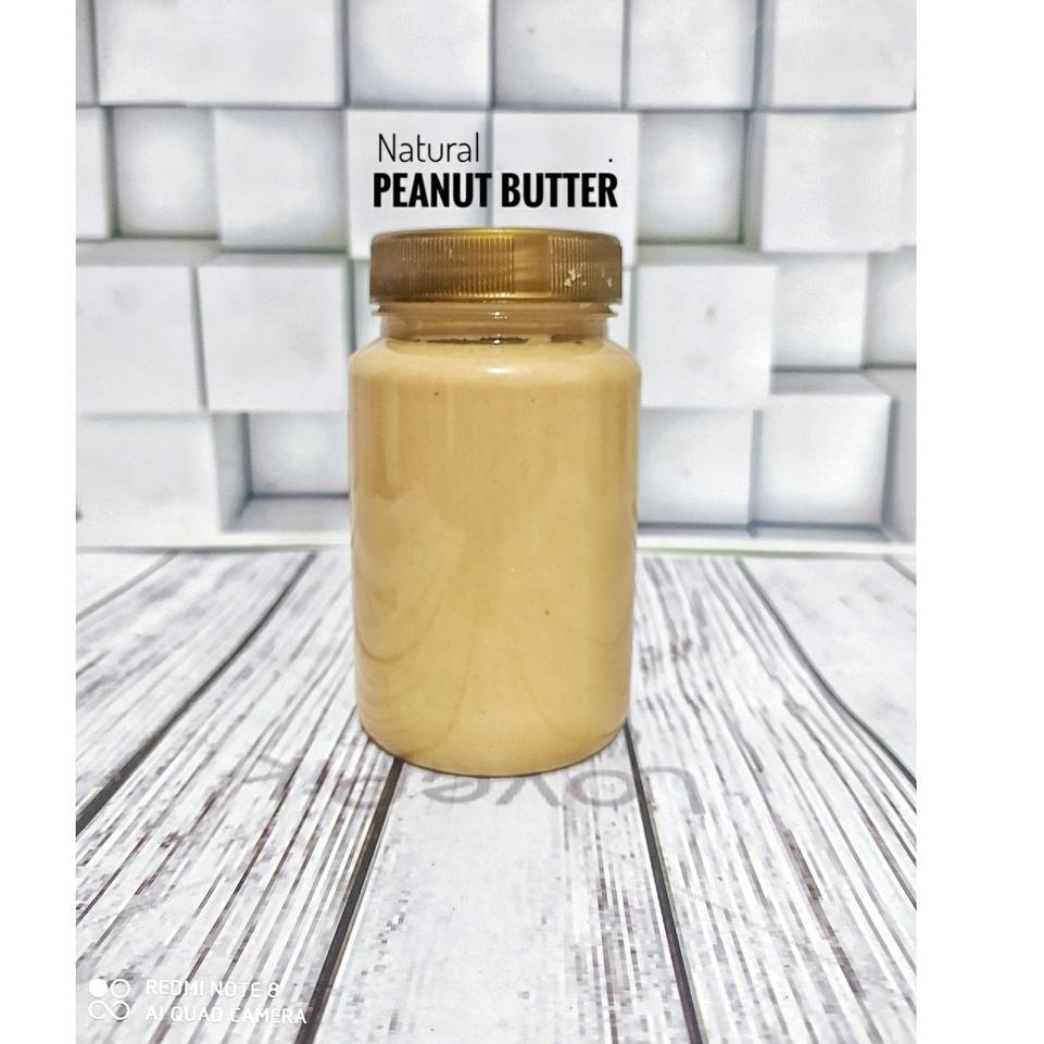 

☞ Natural Peanut Butter 300gr - Creamy / Crunchy ✦