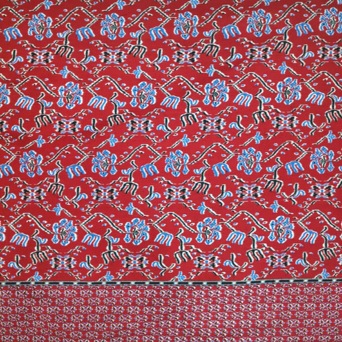 Terlaris Kain Katun Motif Tenun Kalimantan 004/ Batik Meteran/Batik Katun