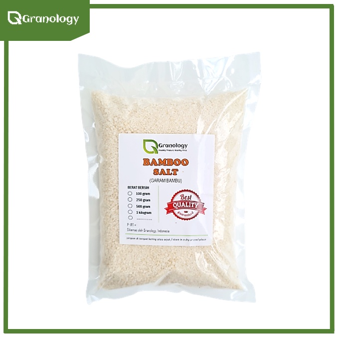 Garam Bambu Organik / Organic Bamboo Salt (1 kilogram) by Granology