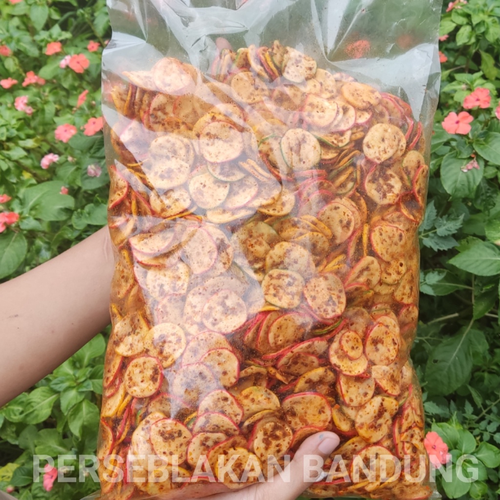 

KERUPUK BAWANG 1 KG SEBLAK EXTRA PEDAS