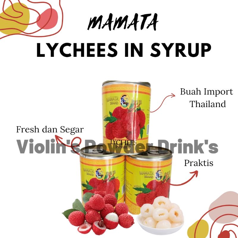 

MAMATA LYCHEES IN SYRUP