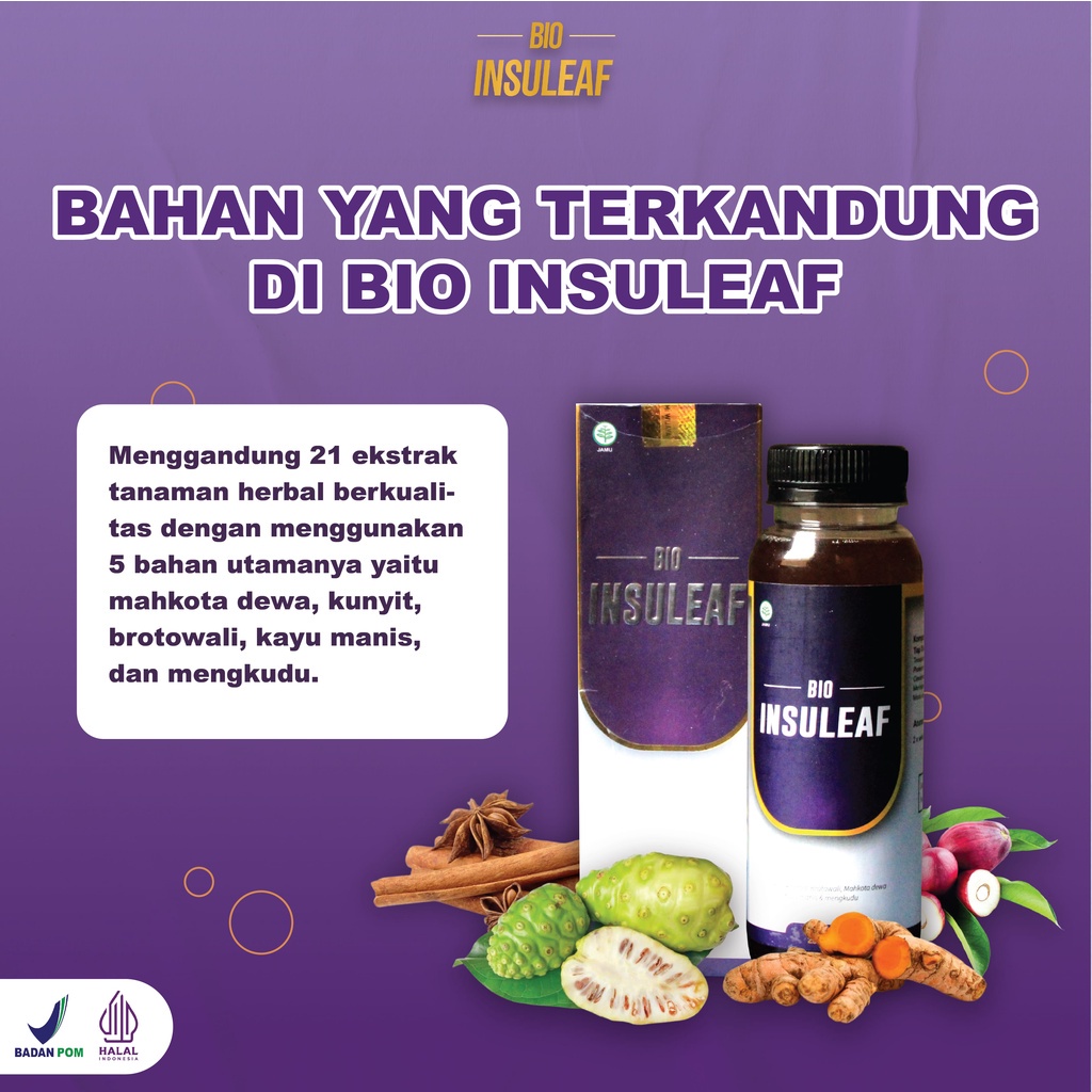 Bio Insuleaf PROMO - MAKASSAR Solusi Diabetes Herbal Original 250 ml