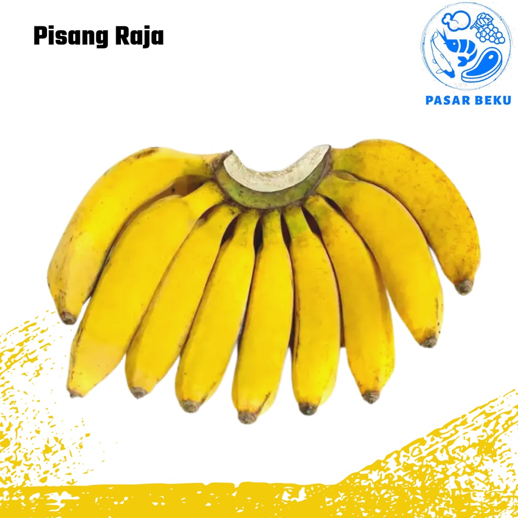 

Pisang Raja Pisang Rajo Per Sisir Pasar Beku Padang