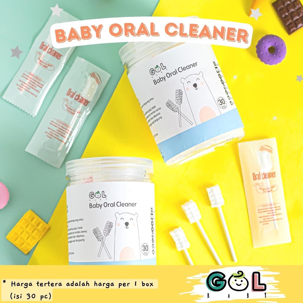 GOL Baby Oral Cleaner | Pembersih Lidah Gigi Gusi Mulut Bayi