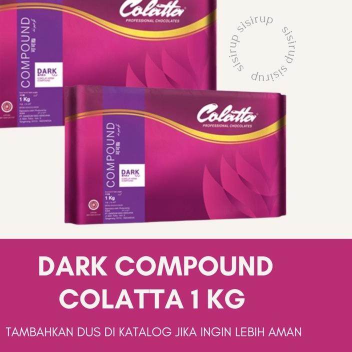 

✧ Dark Compound Colatta 1 Kg / Collata / Coklat Colata ✶