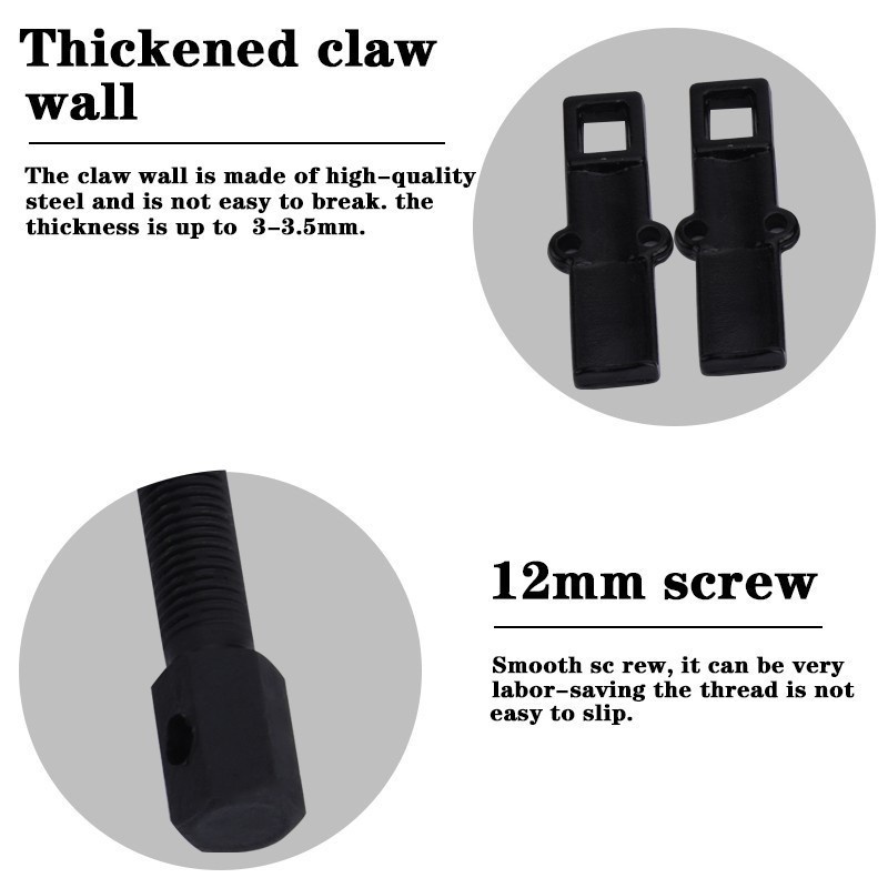 Treaker Bearing Puller AB1 35 X 45 Mm AB2 40 X 80 Mm Treker Bering / Armature Bearing AB2 / Release Bearing Device Alat Alat Mesin Alat Diagnostik Kendaraan Tugas Berat Penarik Gear Bearing Dalam