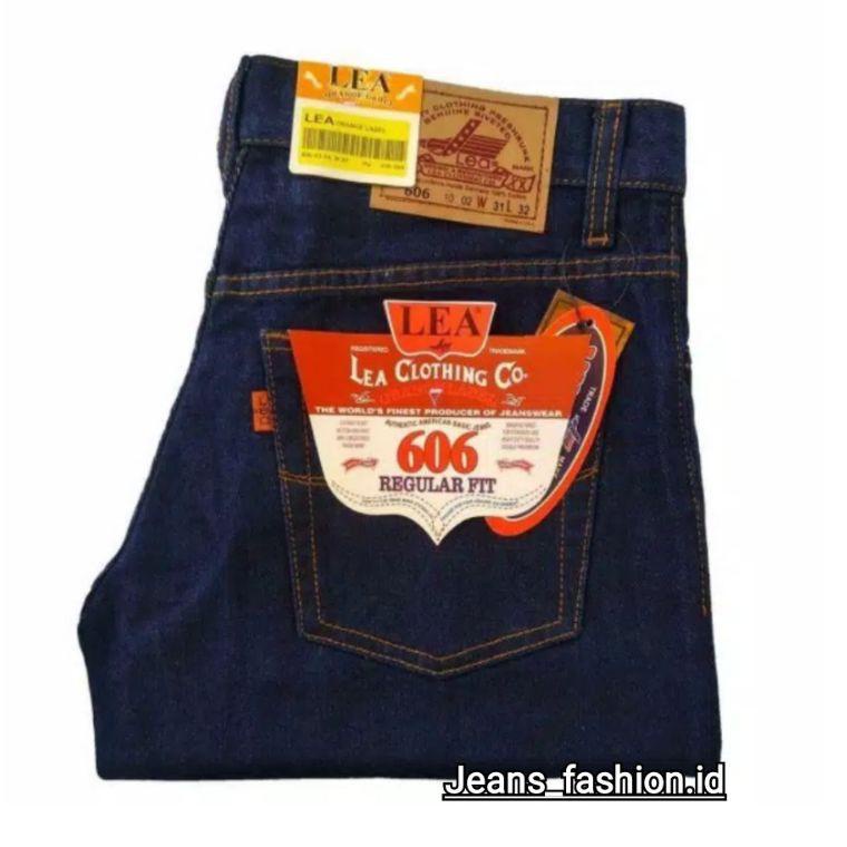 NEW STOCK CELANA JEANS PRIA JEANS LEA STANDART ORIGINAL 606