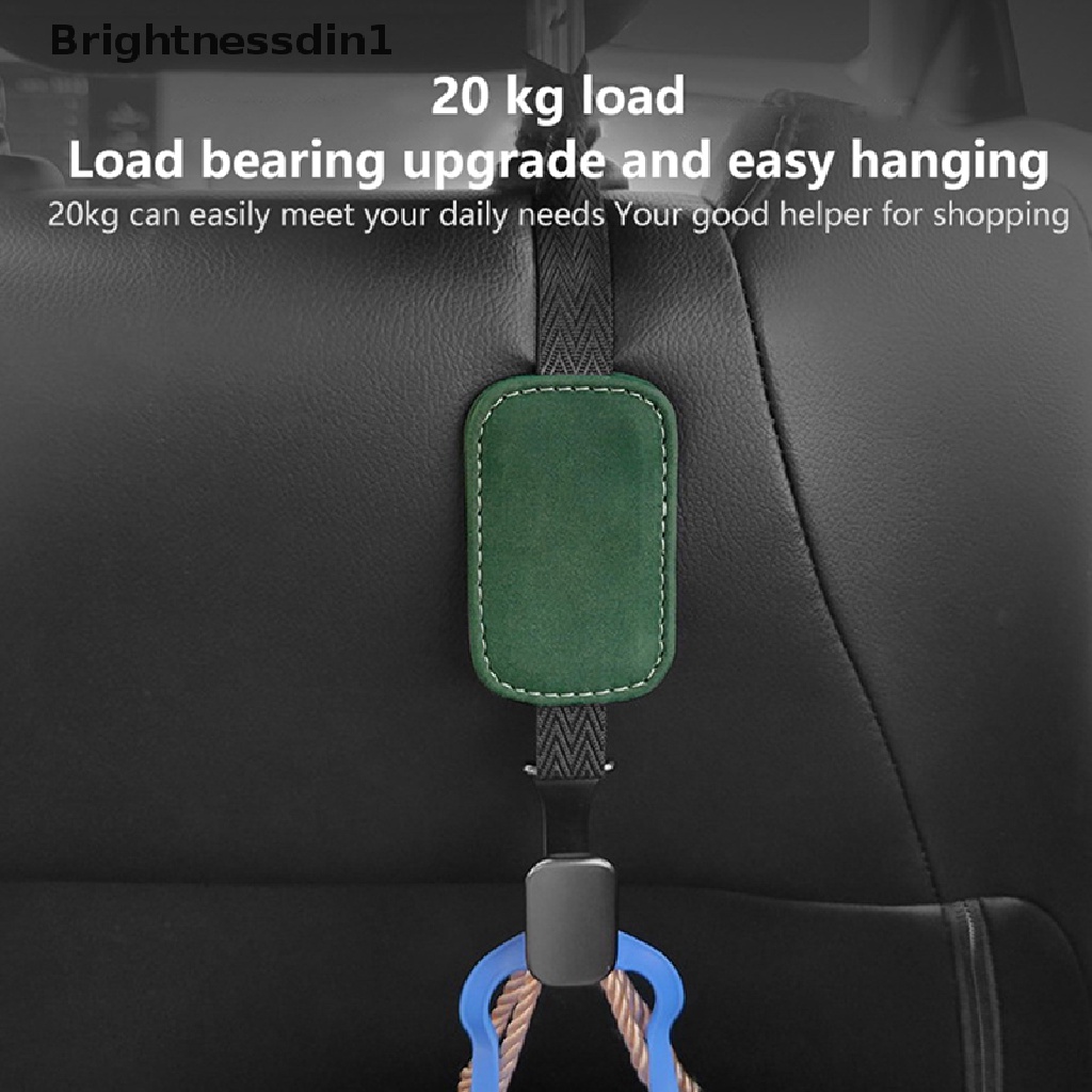 [Brightnessdin1] Car Hook Kursi Kembali Di Mobil Multi-Fungsional Kait Kecil Belakang Tahan Lama High-End Penyimpanan Mobil Untuk Tas Tangan Dompet Tas Butik